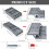 Folding Multi-Level Smart Drawer Organizer 3 Tier Drawer Organizer Adjustable Expandable Makeup Drawer Organizer 2