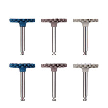 6Pcs/Set Dental Rubber Polisher Composite Resin Polishing Diamond Syst