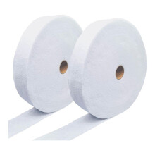 Cotton Blend Batting on A Roll Cotton Batting Roll for QuiltsNeedle Punched Cotton Batting for Rugs, Purses(2 Rolls)