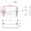 Adjustable Projector Mount Full Rotation Durability-black 4