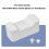Automatic Toilet Flush Button+2 x Transmitter Toilet Smart Sensor Flusher Rechargeable Smart Toilet Flushing Sensor 8