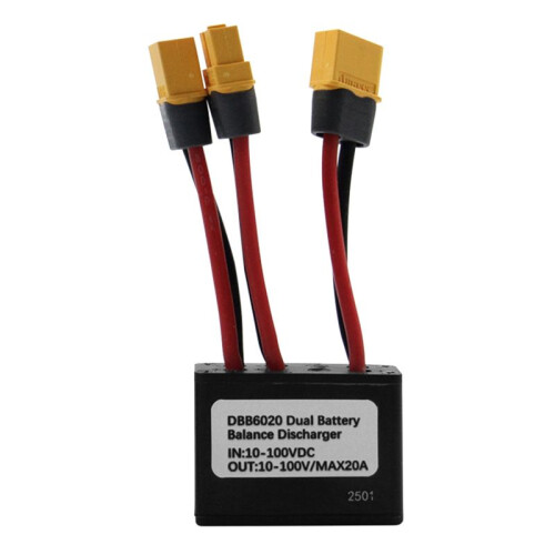 Ebike Dual Battery Balanced Discharge Module for 10V-100V Battery Max Current 20A Ebike Accessories