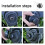 A6226-XJ Strimmer Spool Compatible with Grass Trimmer Replace GL250, G 4