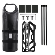 Mountain Bike Multifunctional Front Fork Bag, Outdoor Waterproof Bag, Road Mountain Bike Long-Distance Travel Bag
