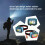 LED Headlamp Motion Sensor Headlight USB Rechargeable 3 Light Source Fishing Lantern Mini Head Emergency Flashlight 2