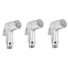 3X Shower Mixer By Hand Intimate Hygiene in ABS for Bathroom Toilet-Chrome