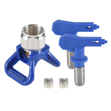 3 Pieces Spray Tips Airless Paint Sprayer Tip Guard Nozzle Seat Replacement for Airless Spray Paint Tip Nozzle(211,311)
