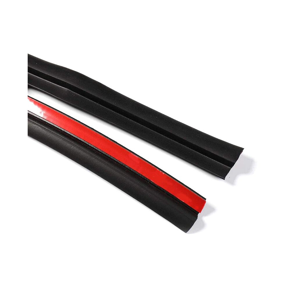 6Pcs Rubber Auto Door Seal Strips Kit Soundproof Noise Reduction For M 4853197649752