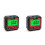 2X Mini Digital Protractor Inclinometer Electronic Goniometer Level Angle Measurement Meter Finder Level Box Red 1