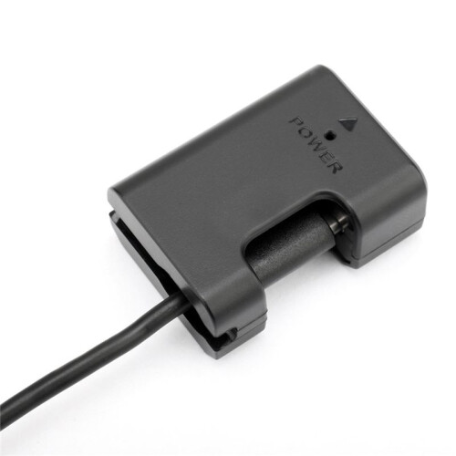 For NP FW50 Dummy Battery Pack Coupler Adapter TYPE-C 9V/12V/15V/20V f 2
