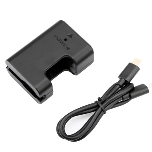 For NP FW50 Dummy Battery Pack Coupler Adapter TYPE-C 9V/12V/15V/20V f 1