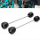 Front and Rear Wheel Axles Protector Pad Body Protection Bars Anti Cr 4