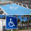 Handicap Stencil, Reusable Silicone Parking Lot Foldable Handicapped S 6