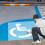 Handicap Stencil, Reusable Silicone Parking Lot Foldable Handicapped S 3