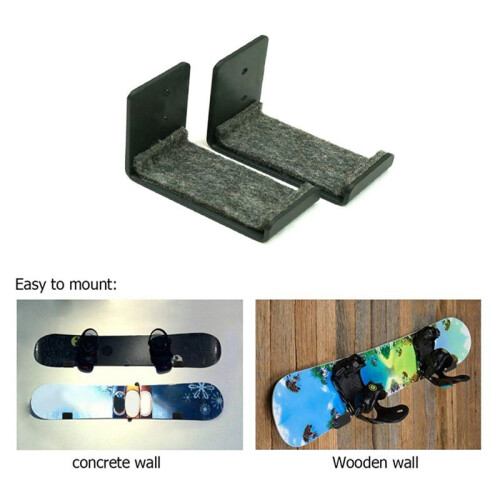 Durable Surfboard Display Rack Hanger Hook Wall Mount Surfboard Hanger Snowboard Wall Mount Bracket 2