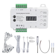 Induction Controller Automatic Staircase Light Step Lighting Controller Brightness Adjustable No Wiring Required