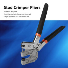 Framing Tool, 270mm Metal Stud Crimper Stud Crimper Pliers Drywall Tools, Punch Lock Hand Tool