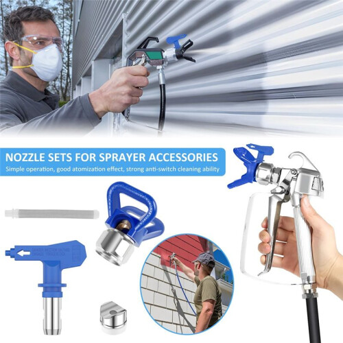13Pcs Nozzle Tips, Airless Paint Sprayer Tips Guard Seat, Machine Part 2