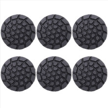 6 Stück Diamant-Bodenpolierpads für Terrazzo mit Harzbindung, Durchmesser 4 Zoll
