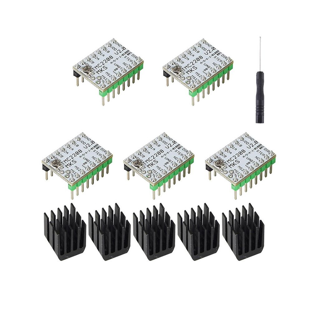 Mks Tmc2208 V2.0 Stepper Motor Driver Ultra-Quiet/Low Heat For Sgen L 4853197649707