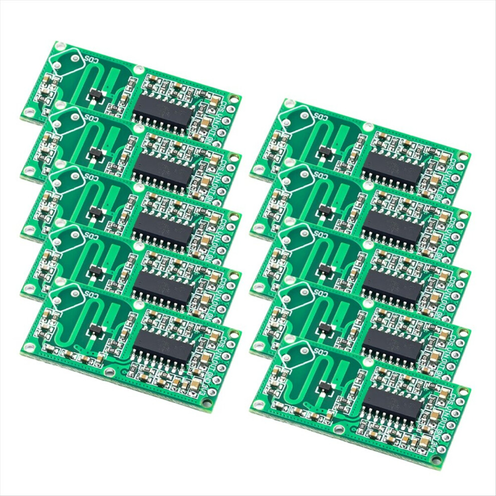 10Pcs Rcwl-0516 Microwave Radar Sensor Switch Board Rcwl 0516 Human Bo 4853197660740
