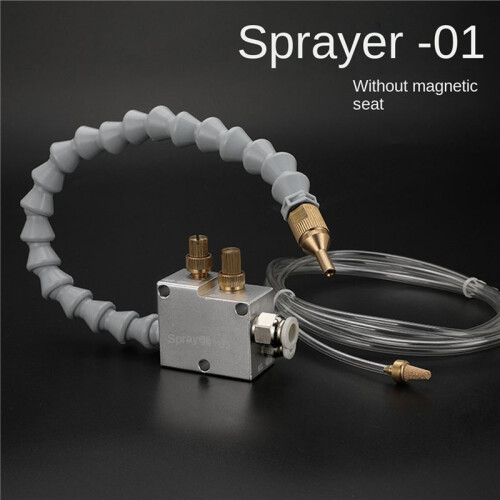 2X Mist Coolant Lubrication Spray System CNCLathe Milling Drill Engraving MachineTool for 8Mm Pipe Without Magnet 2