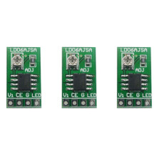 3X DC 3.3V 3.7V 5V Sterownik LED 30-1500MA Moduł Regulacji PrąDu StałEgo PłYta Sterowania PWM dla USB 18650 Li-Ion