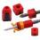 Strong Magnetic Set Screwdriver Head Plus Square 5-Piece 5