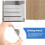 10pcs Door Window Cupboard Drawer Bin Single Nylon Sliding Roller Pulley Wheel 3