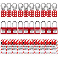 Lockout-Tagout-Verschlussset, Lockout-Tagout-Sicherheitsvorhängeschloss-Set, Lockout-Haken