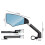 Bicycle Anti-Glare Rearview Mirror Retractable Explosion-Proof Mounta 4