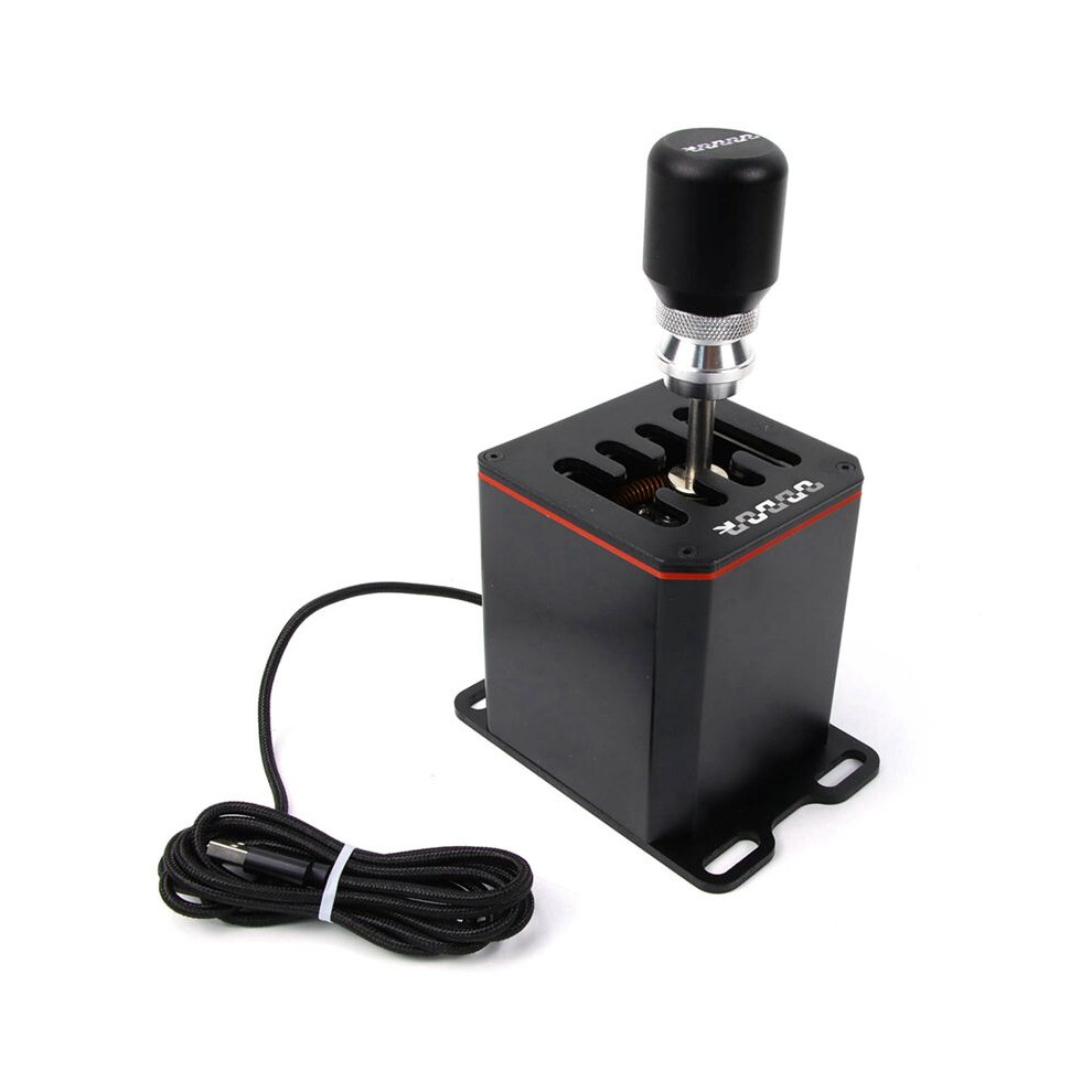 H Gear Shifter For G29 G25 G27 T300rs/Gt Pc Usb Simulation Racing Game Black 4853197657177