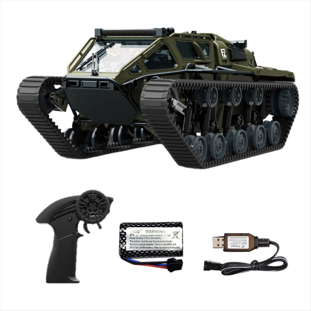 Full Scale Tracked Tank Rc Car Model 360 Degree Rotation Drift Remote 4853197668814
