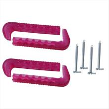 1 Pair Soft Plastic Ice Hockey Figure Skate Blade Guard Cover Protecto