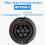 2X EV Charging Socket Outlet Type 2 Socket Connector 4 Point Fixed European Standard IEC 62196-2 32A 3 Phase AC 3