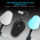 Universal Rearview Mirror Foldable Adjusable Anti-Dazzle for 13mm-14m 4