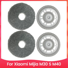 Replacement Mop Holders and Cloth for M40/H40/M30S Series Robot Vacuum