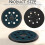 2Pcs Sander Replacement Pad for , 8 Holes 5 In Sanding Discs Hook and 2