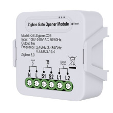 2X SmartZigbee Garage Door Opener - Remote Control Gate Accessory Compatible with Alexa & GoogleHome