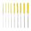10pcs Diamond Cylindrical File 1mm-5.8mm Small Diameter Reaming Grindi 2