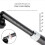 Bicycle Anti-Glare Rearview Mirror Retractable Explosion-Proof Mounta 6