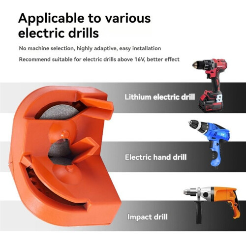 Multipurpose Drill Bit Grinding Sharpener Electric Impact Drill Knife Sharpener Disposable Double-Sided Polishing 1