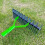 1.7M Lawn Hay Rake, Thatch Rake, Leaf Rake, Garden Descaling Rake, Scarifier, Soil Rake 4