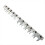 3/8 Inch Interchangeable Head Horn Open End Wrench Quick Ratchet L-Typ 2