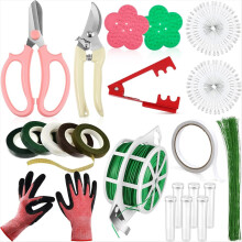 Floral Arrangement Tool Kit Rose Thorn Remover Tree Pruner Pruning Glo