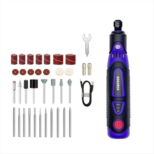 DONUMEH Mini Cordless Rotary Tool Kit 3.6V Rechargeable Multi-Purpose 1
