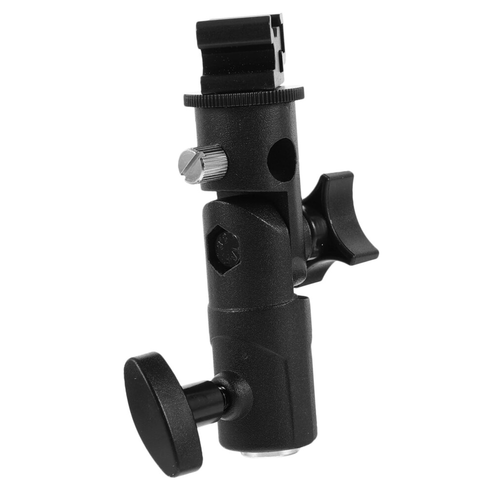 Professional Umbrella Swivel Holder Flash Lamp Bracket, Anodized Aluminum Abs, Dslr And Led Lights Compatible 9119770483409