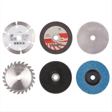 6Pcs 75mm Cutting Disc Kit for 10mm Bore Angle Grinder Metal Circular