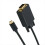 USB-C to VGA Adapter Type-C D-Sub 15Pin Converter Cable for USB 3.1 Mo 4