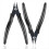 2 Pack Micro-Wire Cutters, 5 Inches Flush Cutters Pliers, Diagonal Sid 1